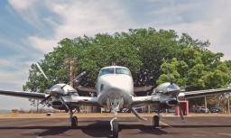 King Air C90A Medevac