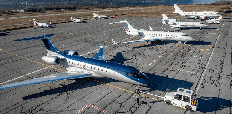 flapper team at toluca airport