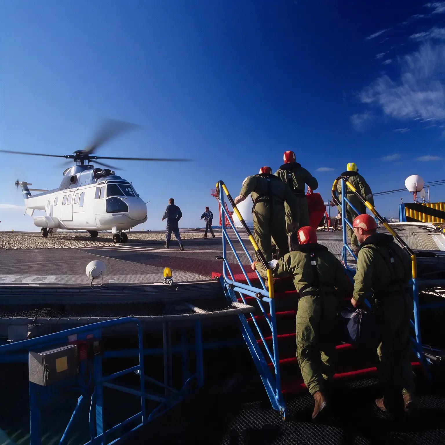 Fretamento de aeronaves para equipes de logistica industrial e crew change