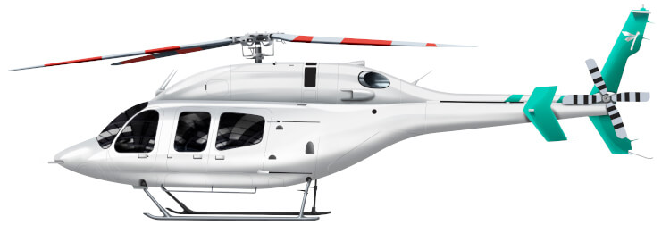 Bell 429 vista lateral