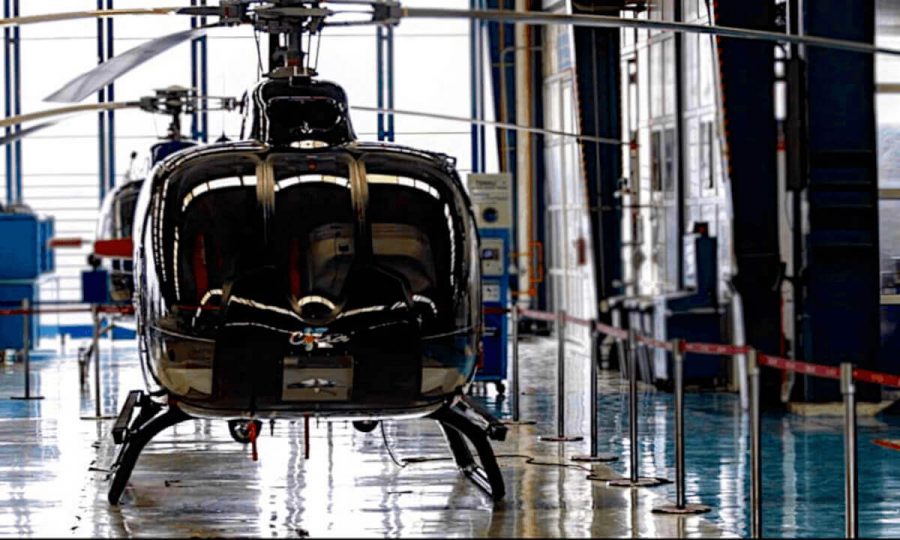 Traslado de Helicóptero para o Aeroporto Internacional do México