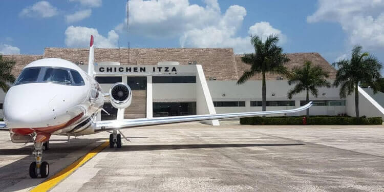 Chichen Itzá private jet FBO